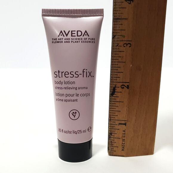 Aveda Stress-Fix Body Lotion Stress-Relieving Aroma 0.85 fl oz / 25 ml Travel - Picture 2 of 4